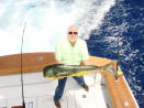 Earl Stewart catches a beautiful dolphin