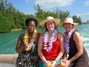 Sheila, Devyn and Eliza