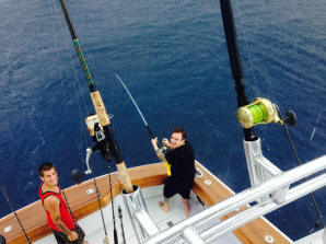 Fishing in the rain July 10 2014